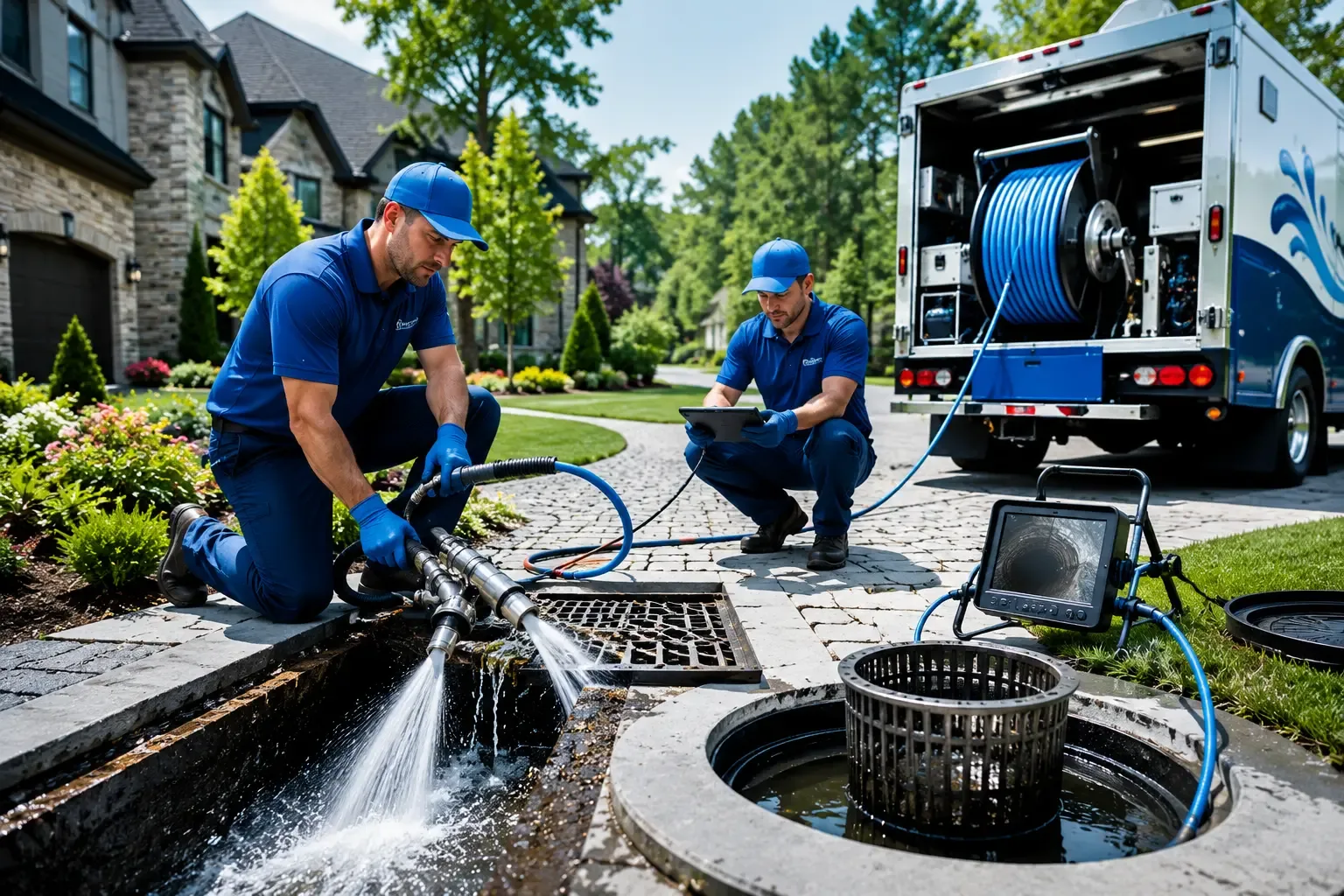 Local outdoor drain cleaning professionals in Hillview, IL